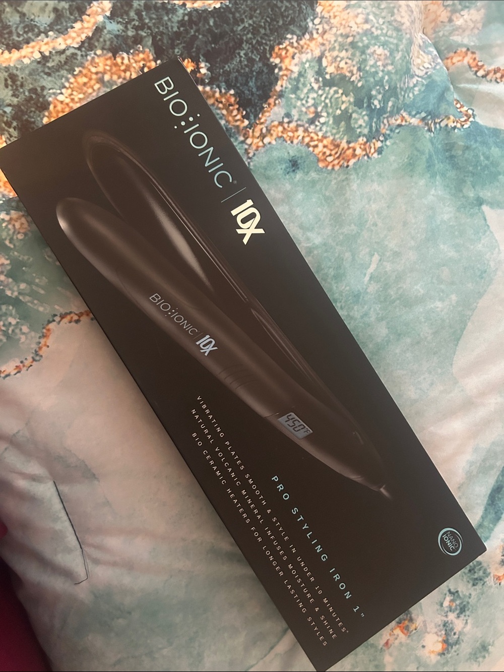 Bio Ionic 10X Black Professional Hair Styling Iron